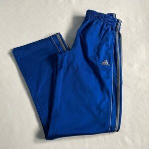 Adidas Blue Sweatpants with Signature Stripes youth boys‎ Size XL 18